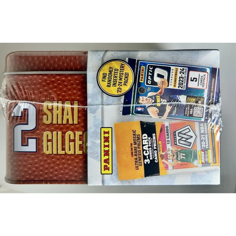 2024 Panini Thunder Shai Gilgeous-Alexander Lunch Box Tin - NEW/SEALED